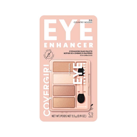 COVERGIRL Eye Enhancer Eyeshadow Quad, Carded - 215 Country Woods-022700047574-LR-158433-1-LR eShop