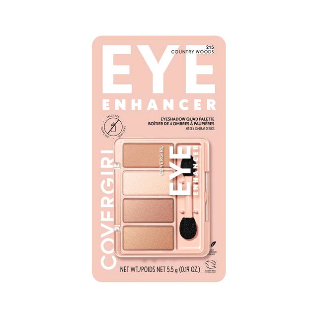 COVERGIRL Eye Enhancer Eyeshadow Quad, Carded - 215 Country Woods-022700047574-LR-158433-1-LR eShop