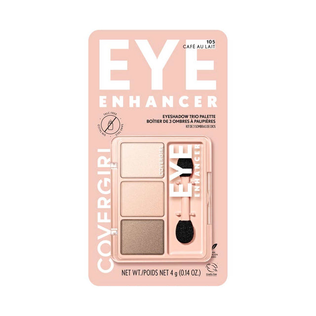 COVERGIRL Eye Enhancer Eyeshadow Trio, Carded - 105 Cafe Au Lait-022700047734-LR-158425-1-LR eShop
