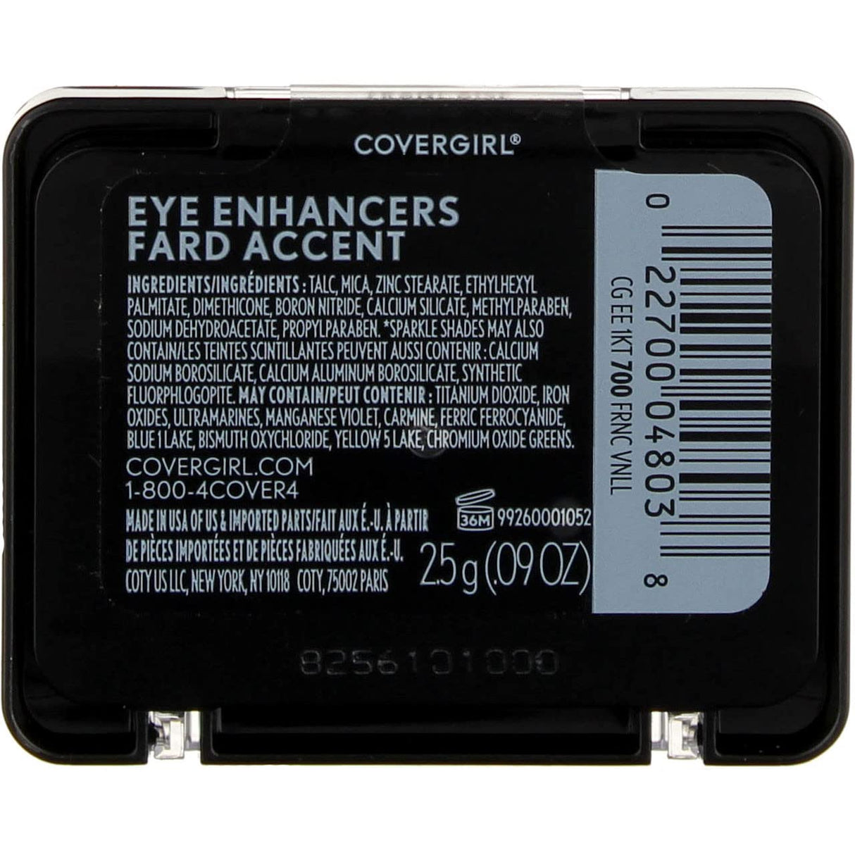 COVERGIRL Eye Enhancers Single Eyeshadow - 700 French Vanilla-022700048038-LR-158417-3-LR eShop