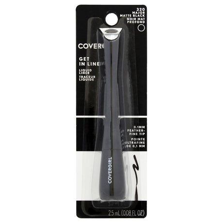 COVERGIRL Get In Line Liquid Eyeliner - 320 Major Matte Black-046200165972-LR-319846-1-LR eShop