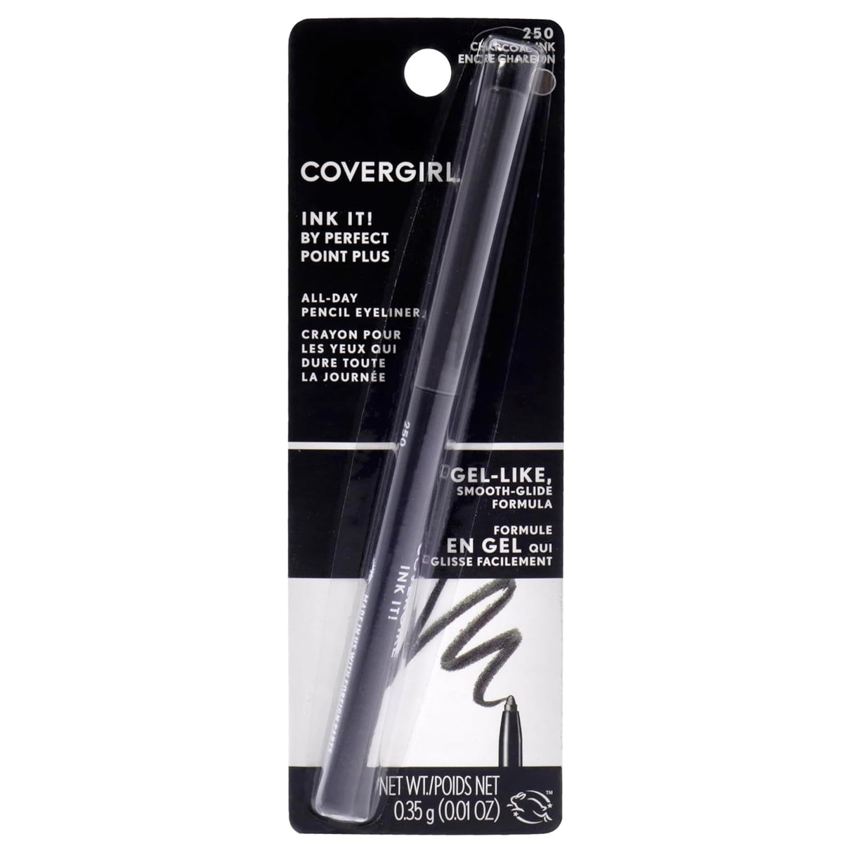 COVERGIRL Ink It! by Perfect Point Plus Waterproof Eyeliner - 250 Charcoal-022700578269-LR-246824-1-LR eShop