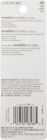 COVERGIRL Invisible Cream Concealer - 125 Light-022700185665-LR-40725-3-LR eShop