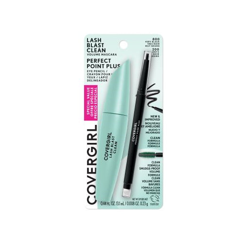COVERGIRL Lash Blast Clean Volume Mascara & Perfect Point Plus Eye Pencil - 800 Very Black & 200 Black Onyx-3616304372070-LR-347609-1-LR eShop