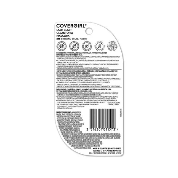 COVERGIRL Lash Blast Cleantopia Mascara - 815 Brown-3616304011573-LR-349683-5-LR eShop