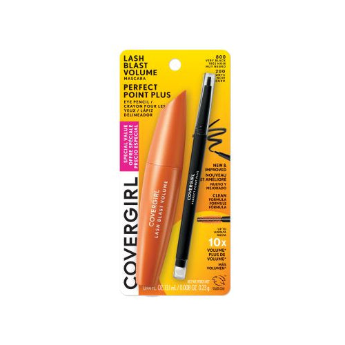 COVERGIRL Lash Blast Volume Mascara & Perfect Point Plus Eye Pencil - 800 Black & 200 Onyx-3616304372025-LR-347604-1-LR eShop