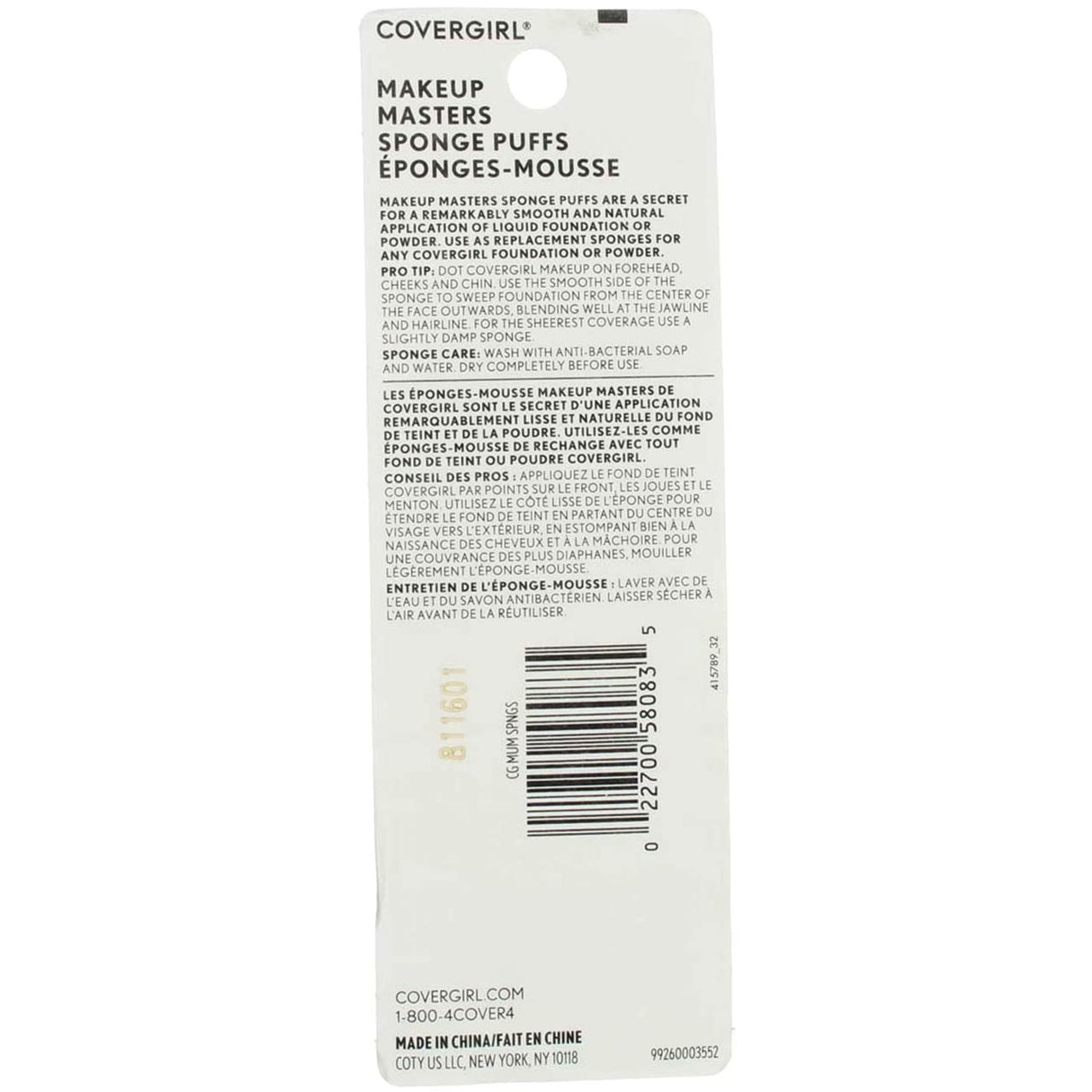 COVERGIRL Makeup Masters Sponge Puffs, 3 count-022700580835-LR-279999-3-LR eShop