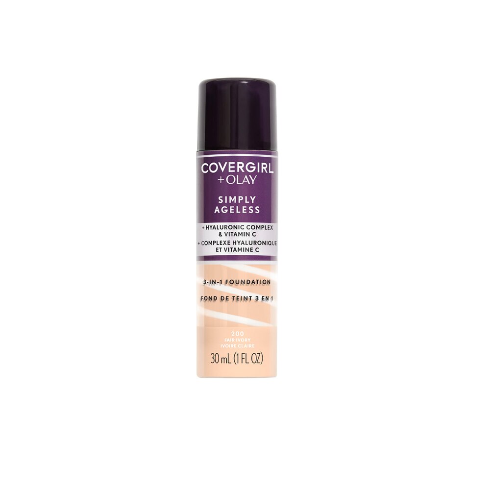 COVERGIRL + Olay Simply Ageless 3-in-1 Liquid Foundation - 200 Fair Ivory-3614227090460-LR-327827-1-LR eShop