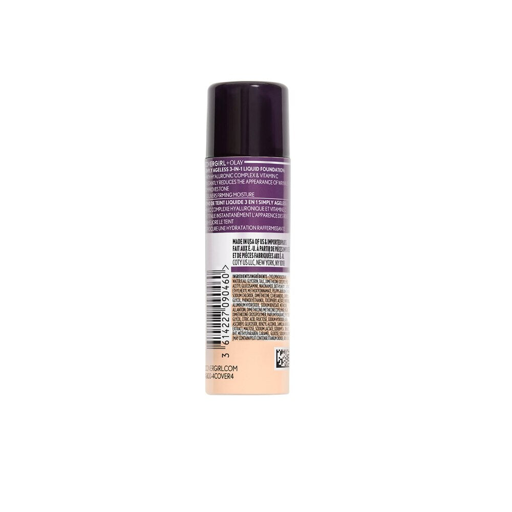 COVERGIRL + Olay Simply Ageless 3-in-1 Liquid Foundation - 200 Fair Ivory-3614227090460-LR-327827-3-LR eShop