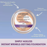 COVERGIRL + Olay Simply Ageless Wrinkle Defying Foundation Compact - 225 Buff Beige-008100007837-LR-240009-4-LR eShop