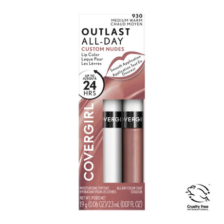 COVERGIRL Outlast All Day Lip Color Custom Nudes - 930 Medium Warm-3614226712165-LR-327805-1-LR eShop