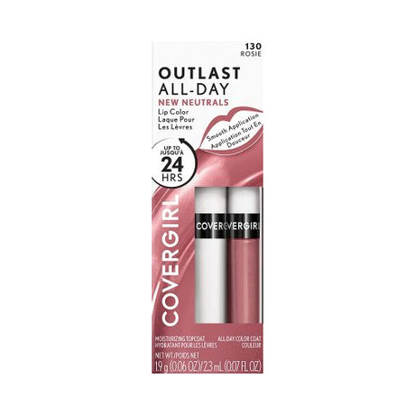 COVERGIRL Outlast All-Day Lip Color with Topcoat - 130 Rosie-3616301259428-LR-337912-1-LR eShop