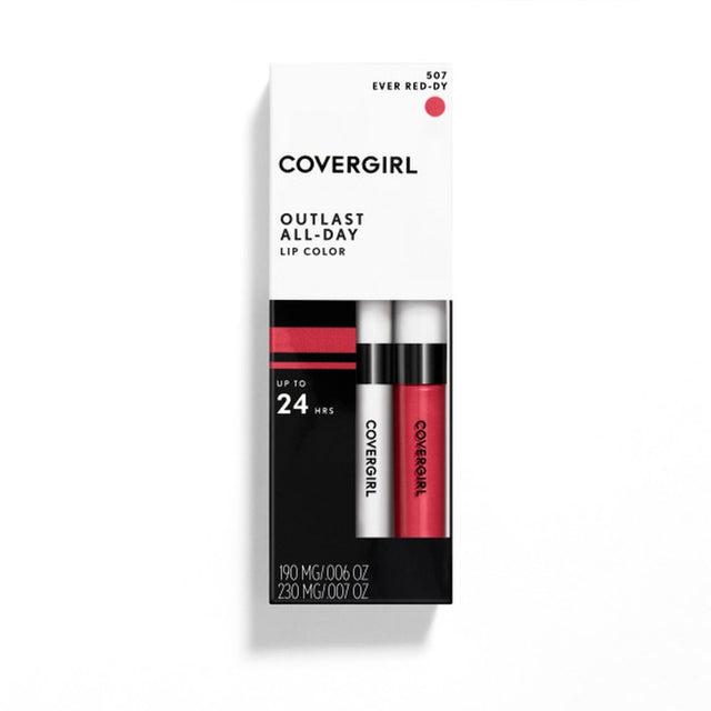 COVERGIRL Outlast All-Day Lip Color with Topcoat - 507 Ever Red-Dy-046200011552-LR-269611-1-LR eShop