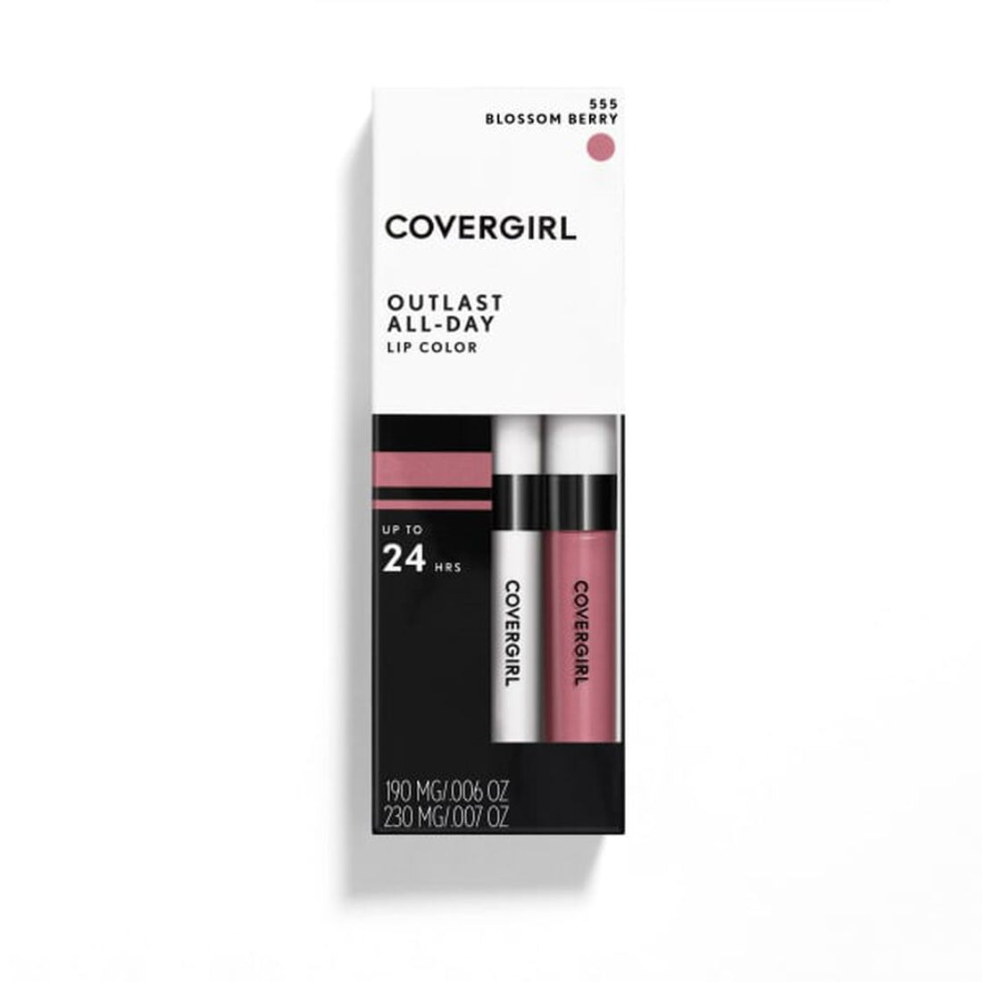 COVERGIRL Outlast All-Day Lip Color with Topcoat - 555 Blossom Berry-046200011767-LR-274202-1-LR eShop
