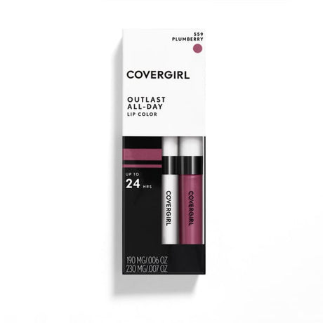 COVERGIRL Outlast All-Day Lip Color with Topcoat - 559 Plum Berry-046200011637-LR-269614-1-LR eShop