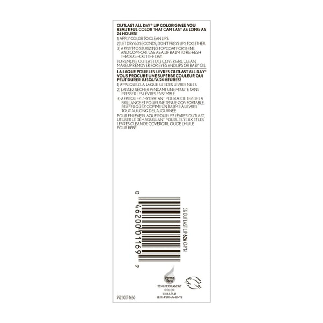 COVERGIRL Outlast All-Day Lip Color with Topcoat - 626 Canyon-046200011699-LR-274197-5-LR eShop