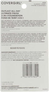 COVERGIRL Outlast All-Day Ultimate Finish 3-in-1 Foundation - 410 Classic Ivory-022700078202-LR-120414-3-LR eShop
