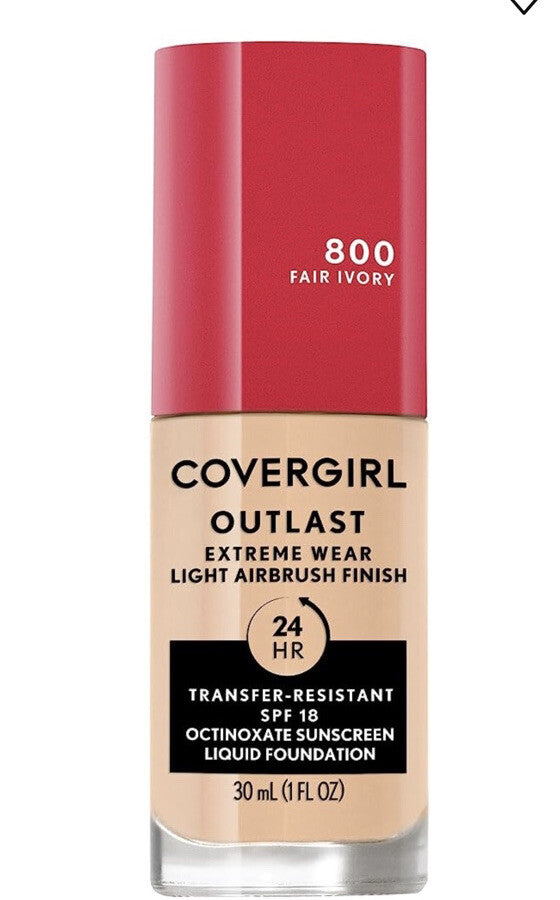 COVERGIRL Outlast Extreme Full Coverage Liquid Foundation - 800 Fair Ivory-3616301280835-LR-337936-1-LR eShop