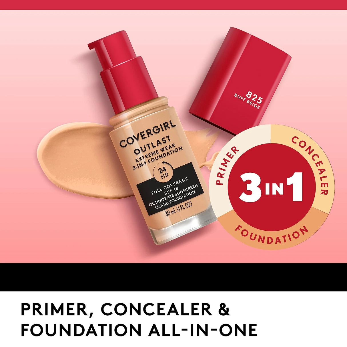 COVERGIRL Outlast Extreme Full Coverage Liquid Foundation - 802 Golden Ivory-3616301175636-LR-337929-4-LR eShop