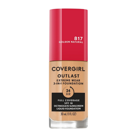 COVERGIRL Outlast Extreme Full Coverage Liquid Foundation - 817 Golden Natural-3616301175629-LR-337934-1-LR eShop