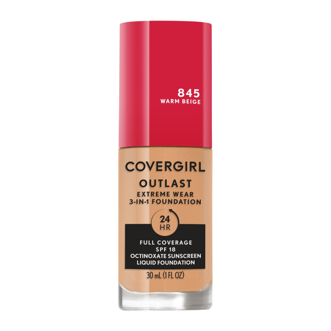 COVERGIRL Outlast Extreme Full Coverage Liquid Foundation - 845 Warm Beige-3616301280804-LR-337926-1-LR eShop