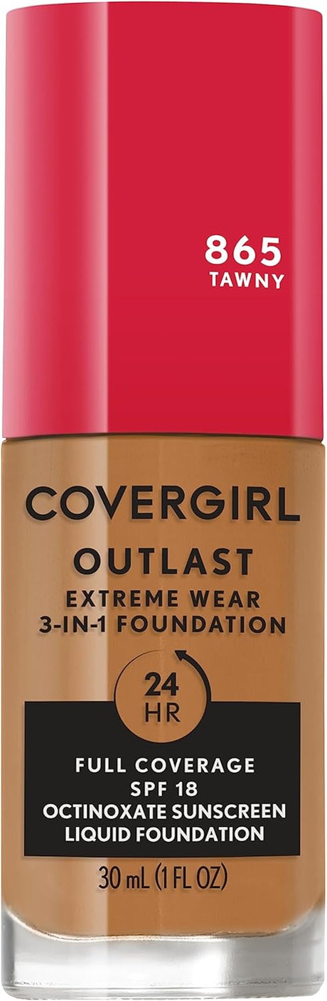 COVERGIRL Outlast Extreme Full Coverage Liquid Foundation - 865 Tawny-3616301175681-LR-337925-1-LR eShop