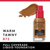 COVERGIRL Outlast Extreme Full Coverage Liquid Foundation - 872 Warm Tawny-3616301175667-LR-337927-3-LR eShop