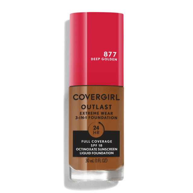COVERGIRL Outlast Extreme Full Coverage Liquid Foundation - 877 Deep Golden-3616301175643-LR-337919-1-LR eShop