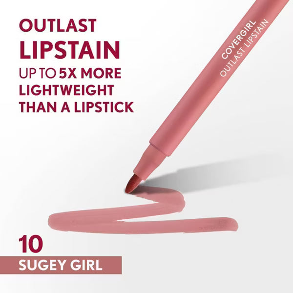 COVERGIRL Outlast Lipstain - 10 Sugey Girl-3616305157409-LR-352529-5-LR eShop