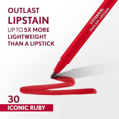 COVERGIRL Outlast Lipstain - 30 Iconic Ruby-3616305157447-LR-352532-4-LR eShop