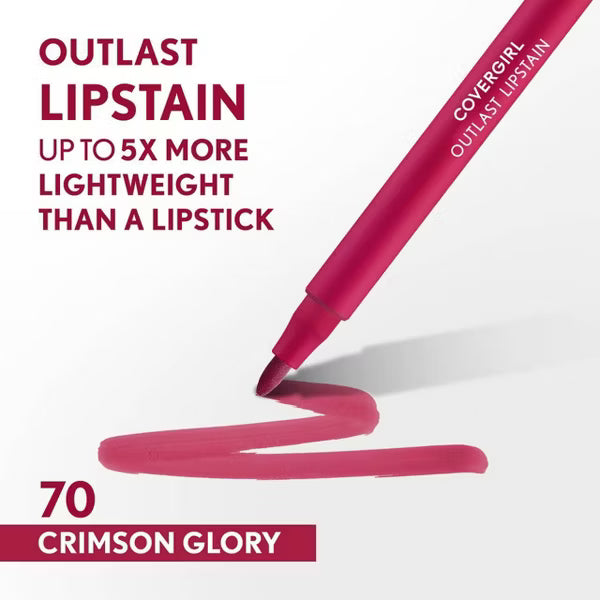 COVERGIRL Outlast Lipstain - 70 Crimson Glory-3616305157522-LR-352521-5-LR eShop