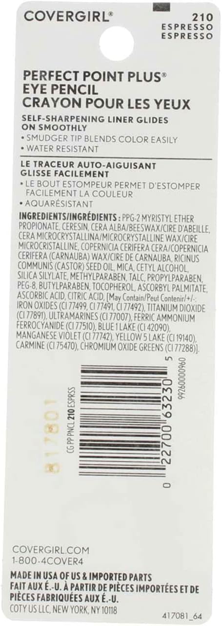 COVERGIRL Perfect Point Plus Eyeliner - 210 Espresso-022700632305-LR-97761-9-LR eShop