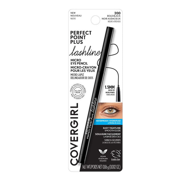 COVERGIRL Perfect Point Plus Lashline Micro Eye Pencil - 200 Bold Black-3616305512482-LR-354786-1-LR eShop