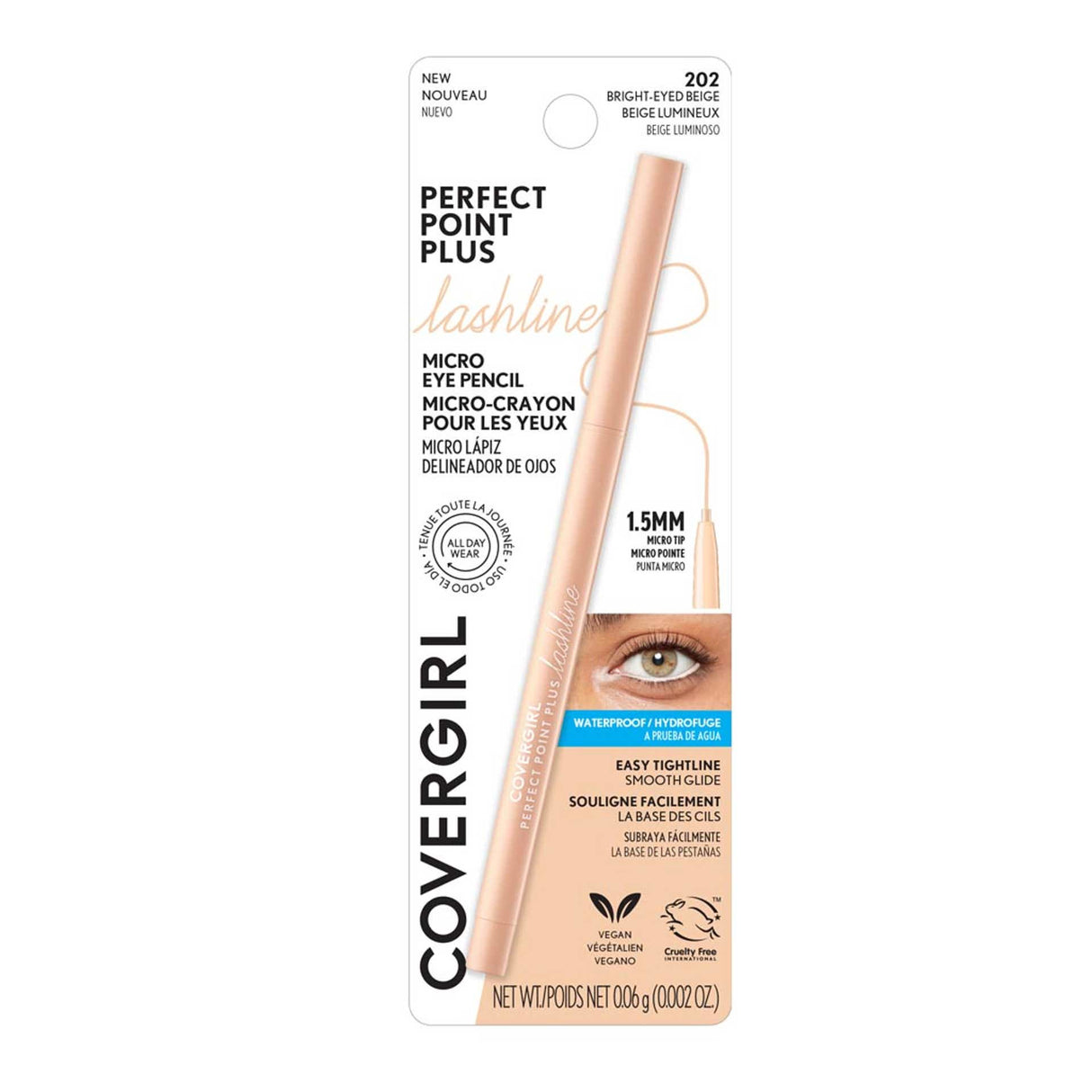 COVERGIRL Perfect Point Plus Lashline Micro Eye Pencil - 202 Bright-Eyed Beige-3616305512505-LR-354788-1-LR eShop