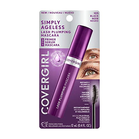COVERGIRL Simply Ageless Lash Plumping Mascara - 105 Black-3616302979967-LR-345525-1-LR eShop