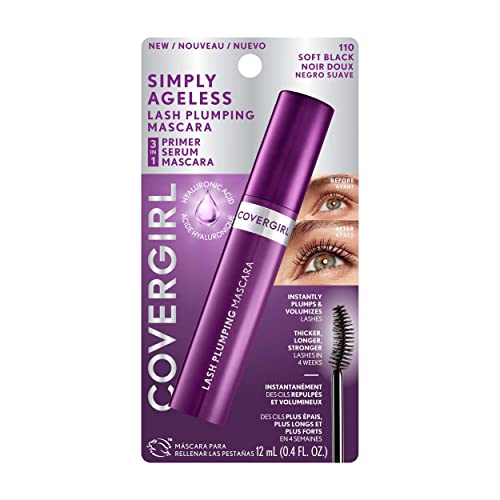 COVERGIRL Simply Ageless Lash Plumping Mascara - 110 Soft Black-3616302979974-LR-345526-1-LR eShop