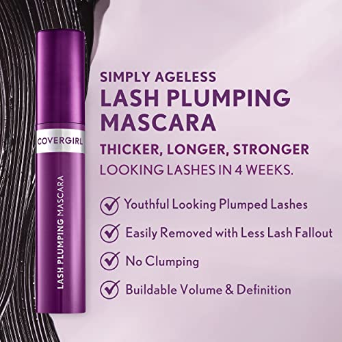 COVERGIRL Simply Ageless Lash Plumping Mascara - 115 Dark Brown-3616302979981-LR-345527-5-LR eShop