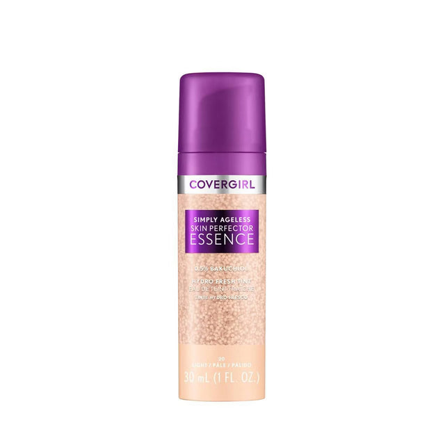 COVERGIRL Simply Ageless Skin Perfector Essence Foundation - 20 Light-3616304842528-LR-352519-1-LR eShop