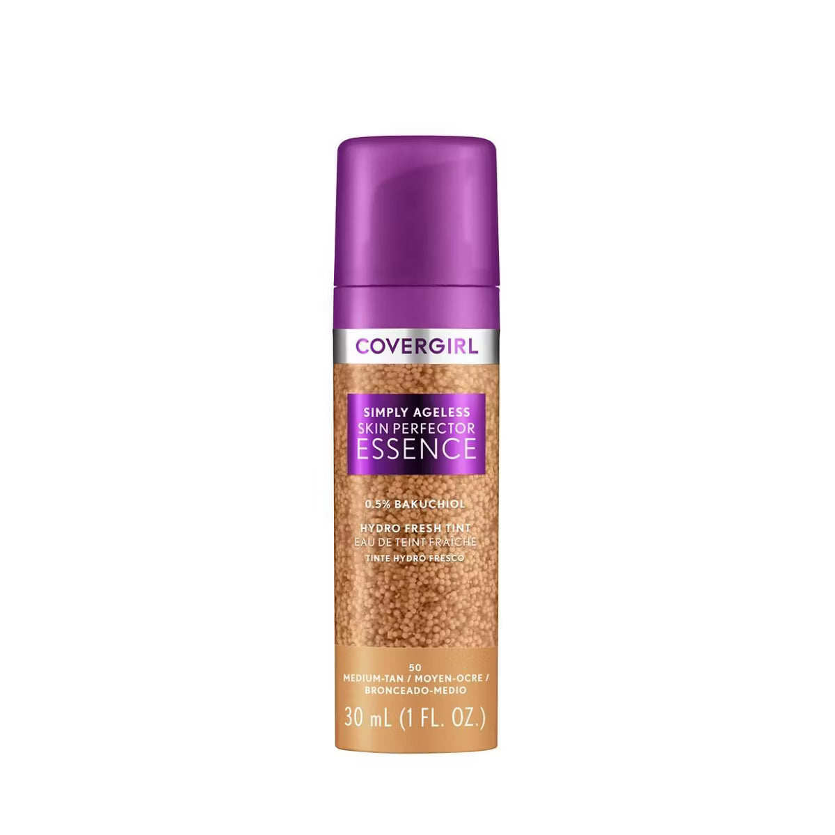 COVERGIRL Simply Ageless Skin Perfector Essence Foundation - 50 Medium Tan-3616304842542-LR-352542-1-LR eShop