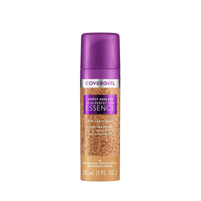 COVERGIRL Simply Ageless Skin Perfector Essence Foundation - 50 Medium Tan-3616304842542-LR-352542-1-LR eShop