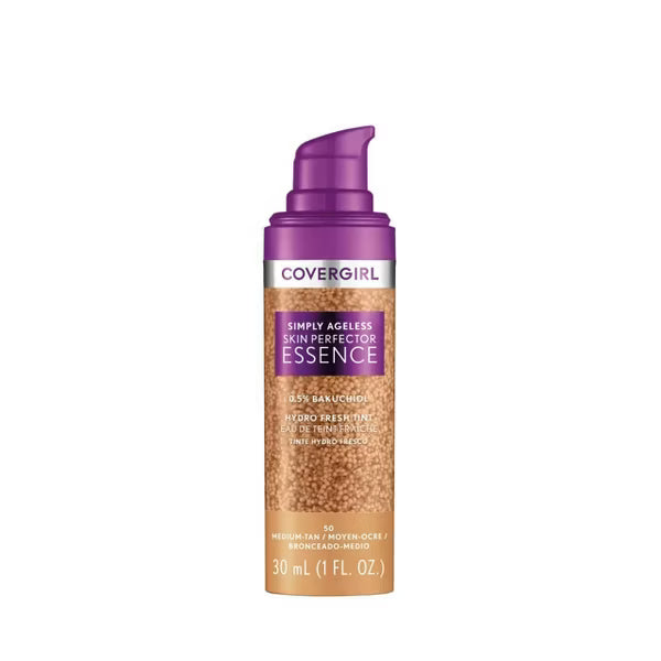 COVERGIRL Simply Ageless Skin Perfector Essence Foundation - 50 Medium Tan-3616304842542-LR-352542-3-LR eShop