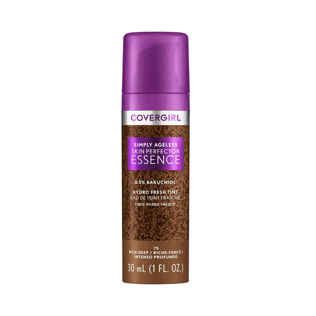 COVERGIRL Simply Ageless Skin Perfector Essence Foundation - 75 Rich Deep-3616306171640-LR-356834-1-LR eShop
