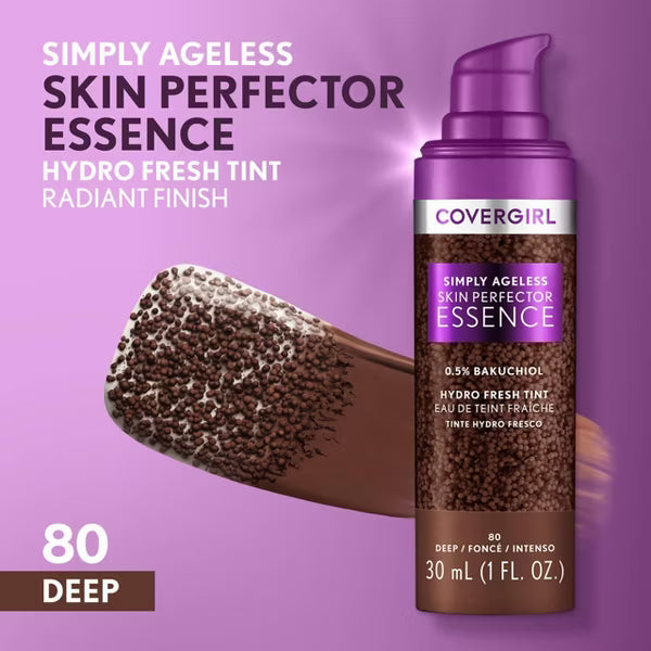 COVERGIRL Simply Ageless Skin Perfector Essence Foundation - 80 Deep-3616304842573-LR-352526-6-LR eShop