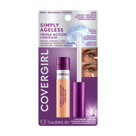 COVERGIRL Simply Ageless Triple Action Concealer - 340 Creamy Natural-3616303395629-LR-345543-1-LR eShop