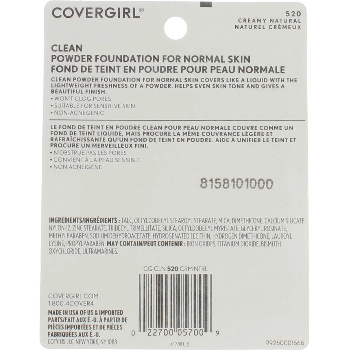 COVERGIRL Simply Powder Foundation - 520 Creamy Natural-022700057009-LR-108989-3-LR eShop