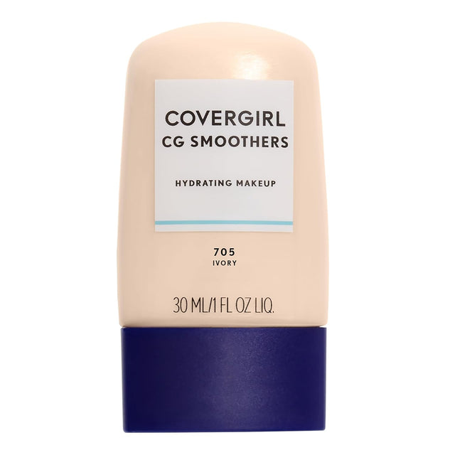 COVERGIRL Smoothers Hydrating Makeup Foundation - 705 Ivory-022700000241-LR-168263-1-LR eShop