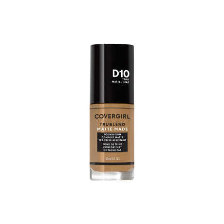 COVERGIRL TruBlend Matte Made Liquid Foundation - D10 Golden Caramel-3614225304354-LR-324018-1-LR eShop