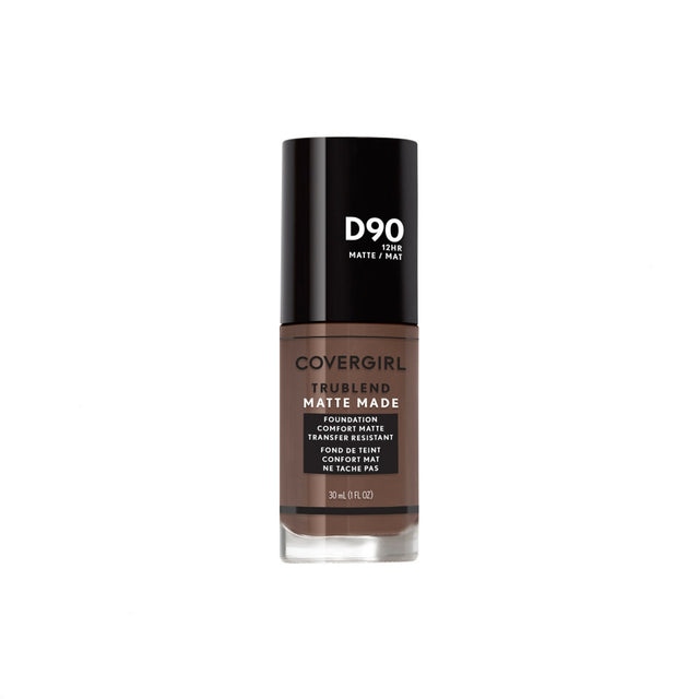 COVERGIRL TruBlend Matte Made Liquid Foundation - D90 Espresso-3614225304408-LR-324027-1-LR eShop