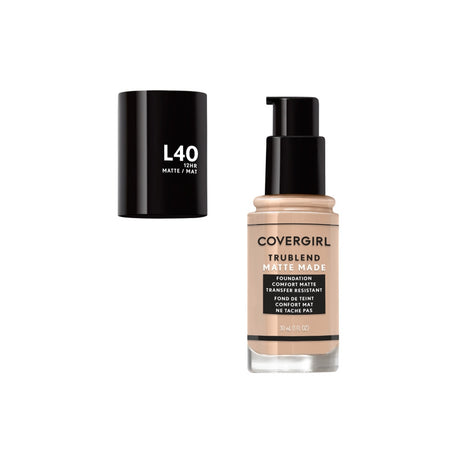 COVERGIRL TruBlend Matte Made Liquid Foundation - L40 Classic Ivory-3614225303289-LR-324032-2-LR eShop