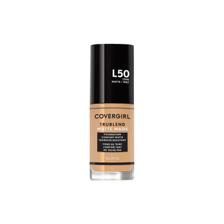 COVERGIRL TruBlend Matte Made Liquid Foundation - L50 Fair Beige-3614225303296-LR-324033-1-LR eShop
